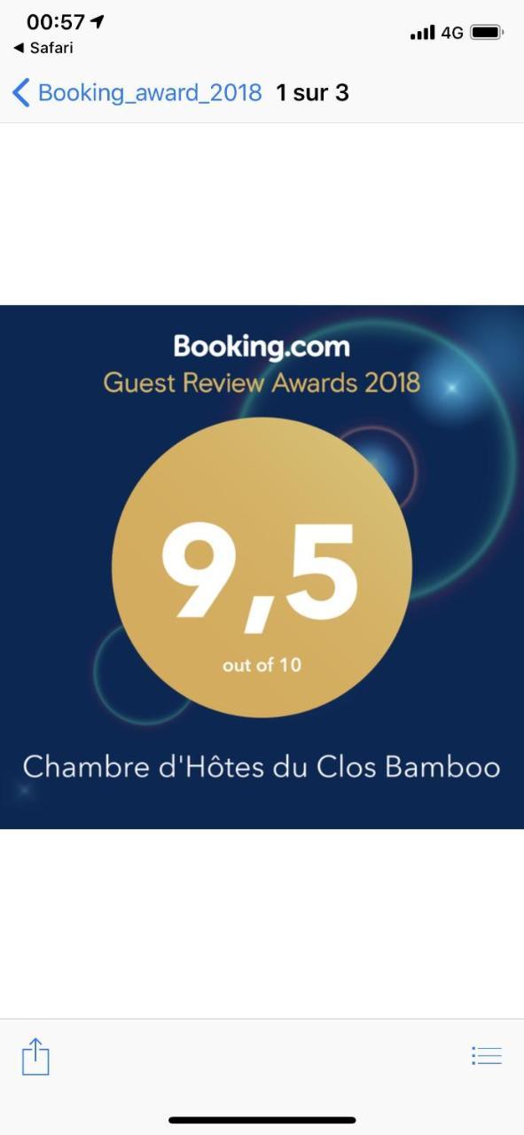 Chambre D'Hotes Du Clos Bamboo Mérignac Exteriör bild